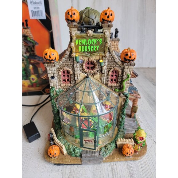Lemax spooky town Hemlock's nursery village accessory xmas - Picture 1 of 13